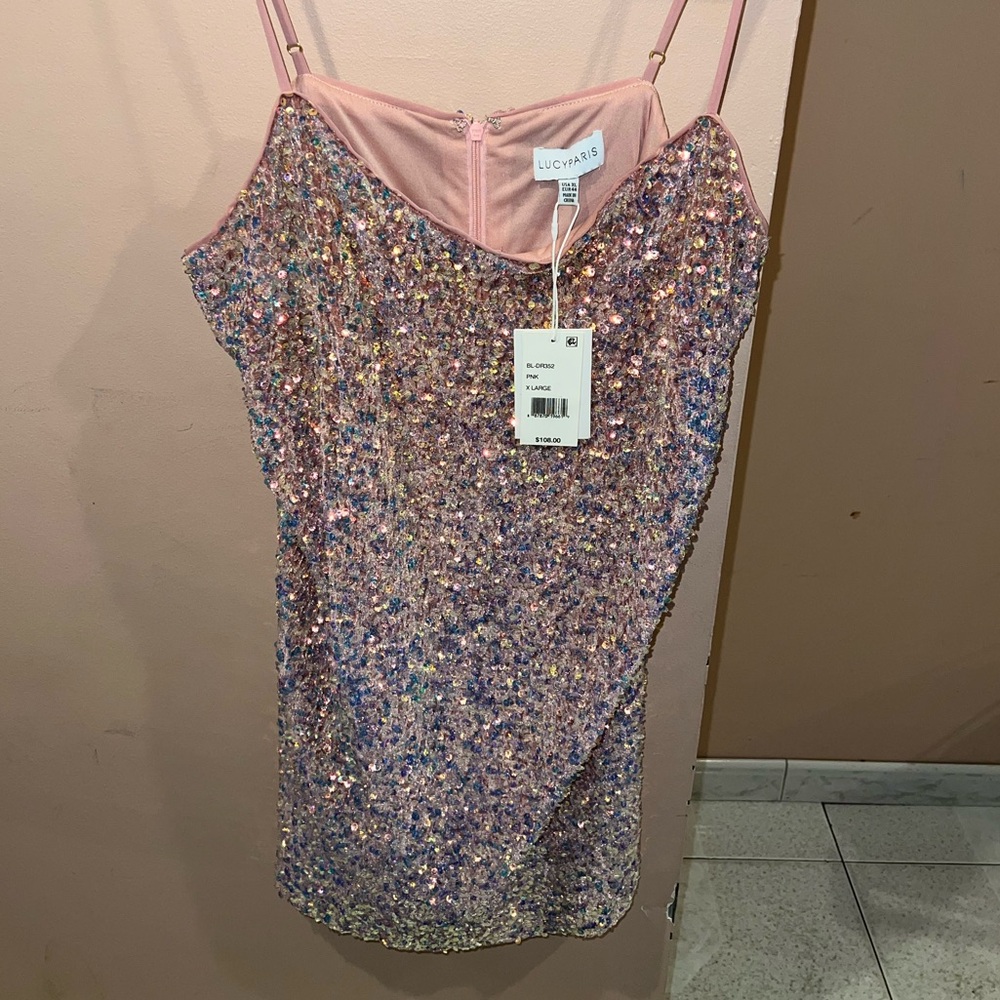 Sequence Pink Short Dress